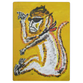 Monkey Circus Art Klembord (Achterkant)