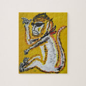Monkey Circus Art Legpuzzel (Verticaal)