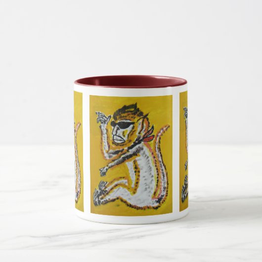 Monkey Circus Art Mok (Midden)