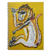 Monkey Circus Art Notitieboek (Voorkant)