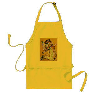 Monkey Circus Art Standaard Schort