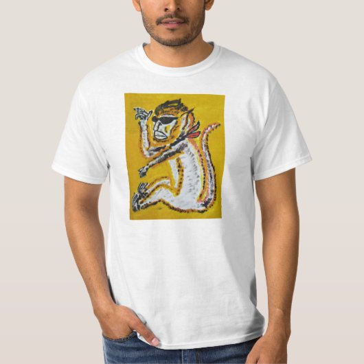Monkey Circus Art T-shirt (Voorkant)