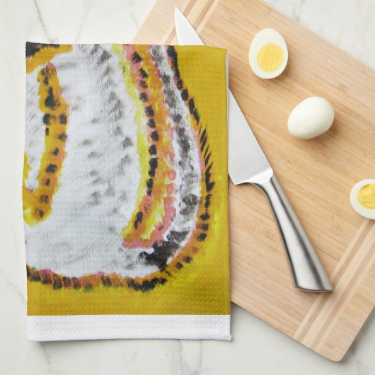 Monkey Circus Art Theedoek (Quarter Fold)