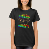 Monkey Circus Zoo Animal Chimpanzee Monkey T-shirt (Voorkant)