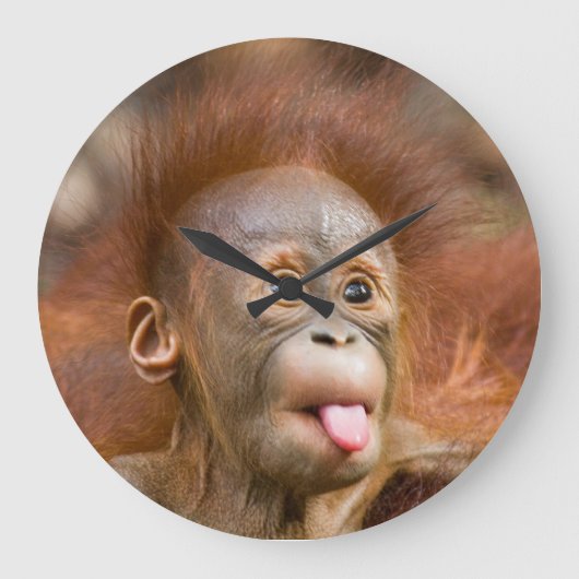 Monkey Clock Grote Klok (Voorkant)