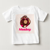 monkey cool baby t shirt (Voorkant)