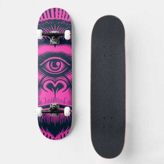 Monkey Cult Persoonlijk Skateboard (Voorkant)
