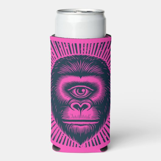 Monkey Cult Seltzer Blikjeskoeler (Seltzer Voorkant)