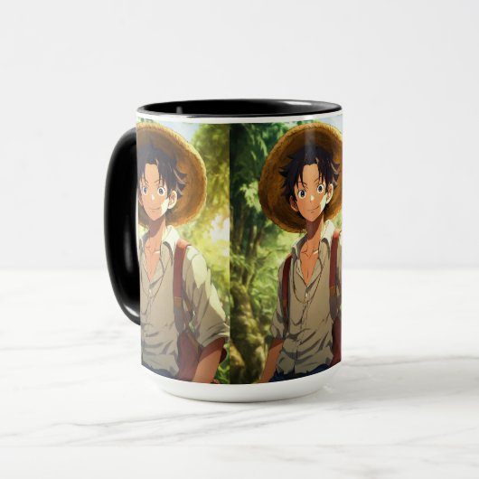 "Monkey D. Ruffy's Odyssey: Anime Fusion Tribute" Mok (Voorkant links)