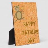 Monkey Dad Fotoplaat (Zijkant)