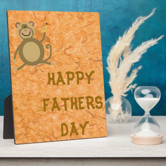 Monkey Dad Fotoplaat (Zijkant)