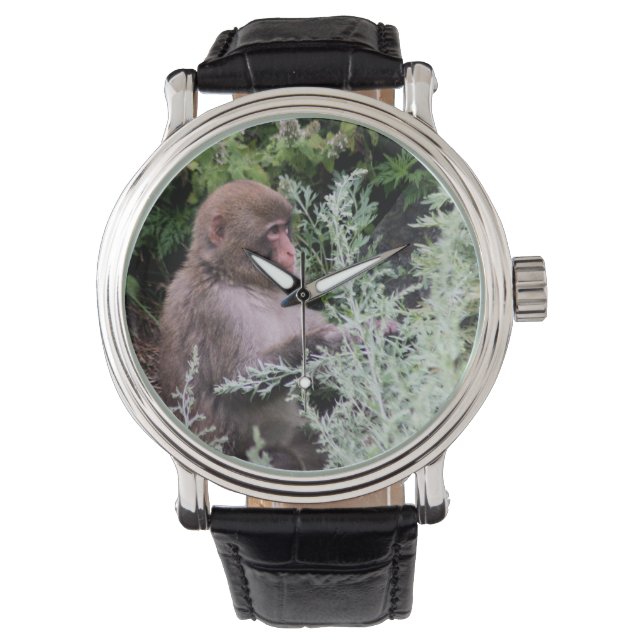 Monkey Daily Pick Horloge (Voorkant)
