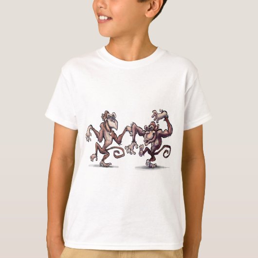 Monkey Dance T-shirt (Voorkant)