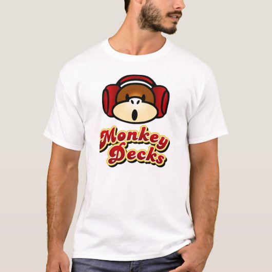 Monkey Decks T-shirt (Voorkant)