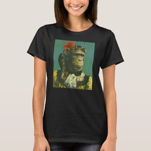 Monkey Demon Dames T-shirt (Voorkant)