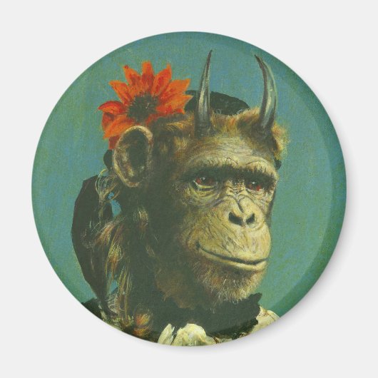 Monkey Demon Magnet (Voorkant)