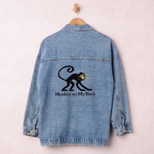 Monkey Design Denim Jas Denim Jacket (Hangar)