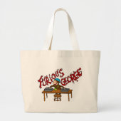 Monkey DJ Grote Tote Bag (Voorkant)