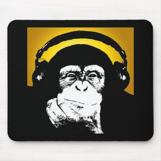 Monkey DJ Muismat (Voorkant)