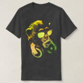 Monkey DJ Yellow T-shirt (Design voorkant)