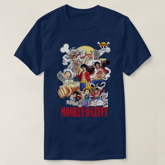 Monkey Dluffy T-shirt (Design voorkant)