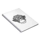 Monkey Doodle Face Notitieboek (Rechterzijde)