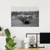 Monkey Drill, jaren '20 Poster (Thuiskantoor)