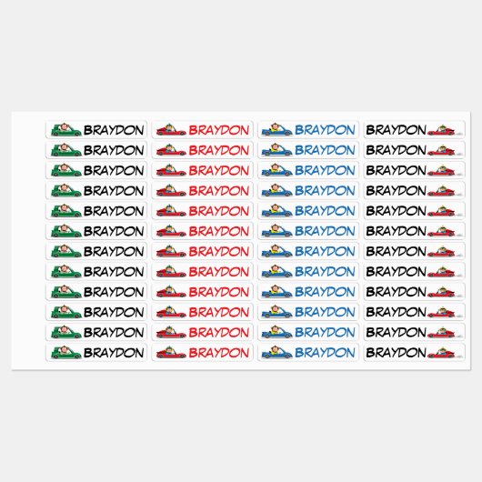 Monkey Drivers Labels (Vel)