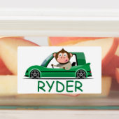 Monkey Drivers Labels (Aangebracht)