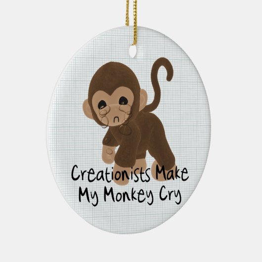 Monkey drogen keramisch ornament (Rechts)