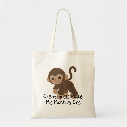 Monkey drogen tote bag (Voorkant)