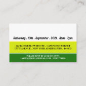 Monkey Dungaree, kinderkaartje Informatiekaartje (Achterkant)