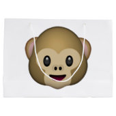 Monkey - Emoji Groot Cadeauzakje (Achterkant)