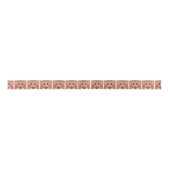 Monkey emoji satijnen lint (Voorkant)