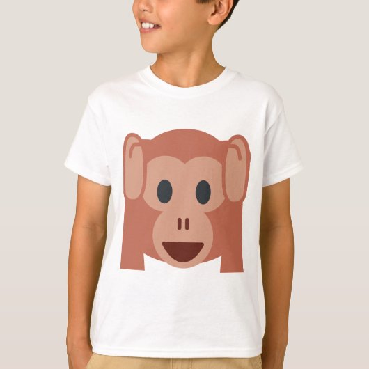 Monkey emoji t-shirt (Voorkant)