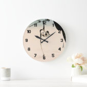 Monkey en de Moon Reflection Grote Klok (Huis)