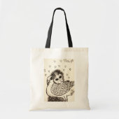 Monkey en duif, een goed voorbeeld van vriendschap tote bag (Voorkant)