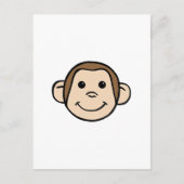 Monkey Face Briefkaart (Voorkant)