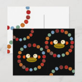 Monkey Face. Briefkaart (Voorkant / Achterkant)