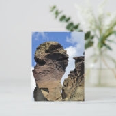 Monkey Face Briefkaart (Staand voorkant)