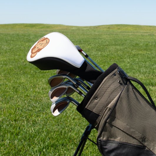 Monkey Face Golfheadcover (Insitu)