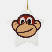 Monkey Face Keramisch Ornament (Rechts)
