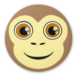 Monkey Face Keramische Knop