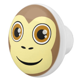Monkey Face Keramische Knop