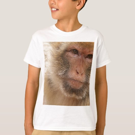 Monkey Face Kind T-Shirt (Voorkant)