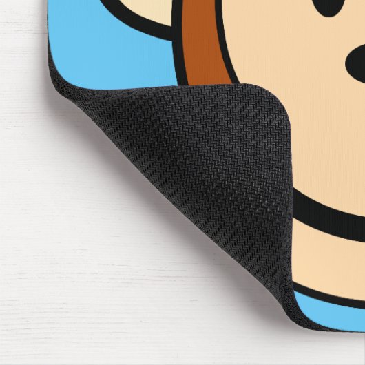 Monkey Face Mousepad Muismat (Hoek)