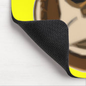 Monkey Face Mousepad Muismat (Hoek)