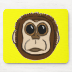 Monkey Face Mousepad Muismat
