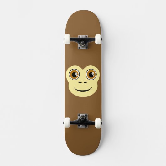 Monkey Face Persoonlijk Skateboard (Voorkant)