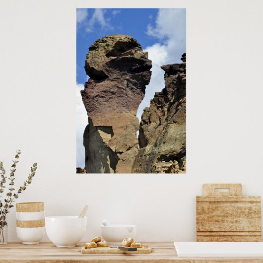 Monkey Face Poster (Keuken)